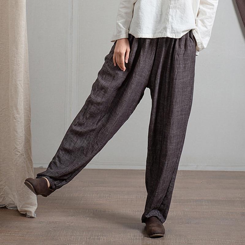 Buddha Trends Harem Pants One Size / Grey Grey Pleated Palazzo Pants  | Zen