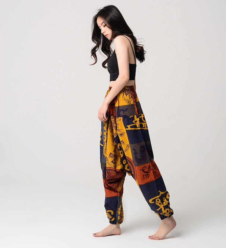 Ethnic Art Tribal Harem Pants – Buddhatrends