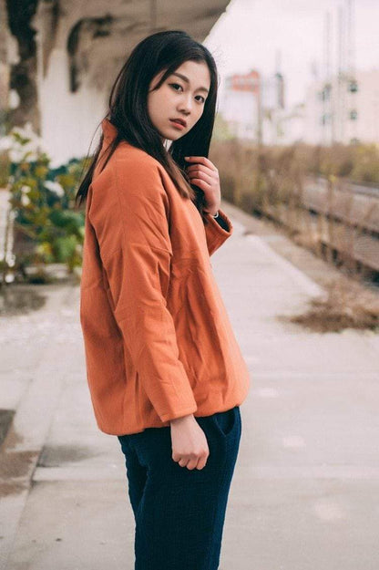 Modern Chinese Cotton Linen Jacket