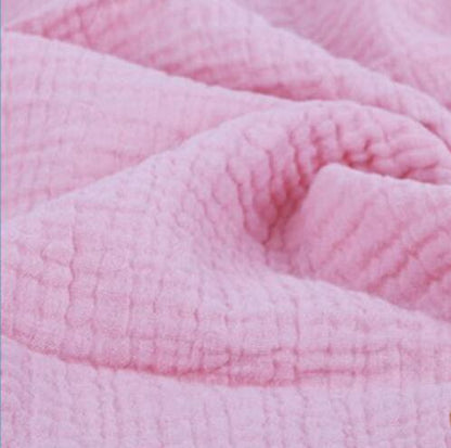 Buddha Trends Pure Pink / M Plus Size Flowy Linen Palazzo Pants  | Zen