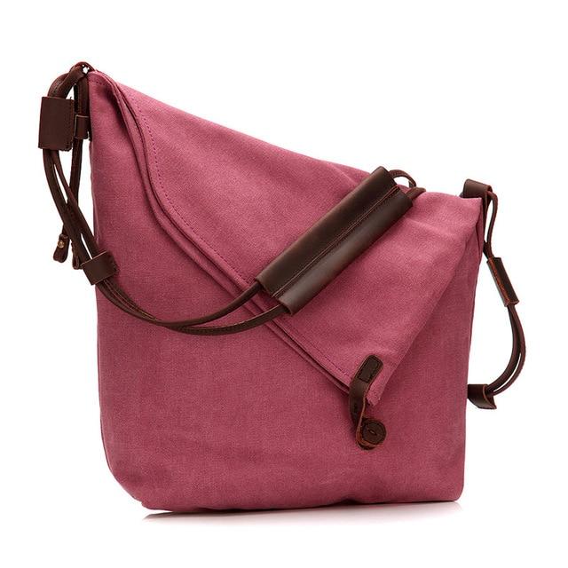 Canvas crossbody online bag