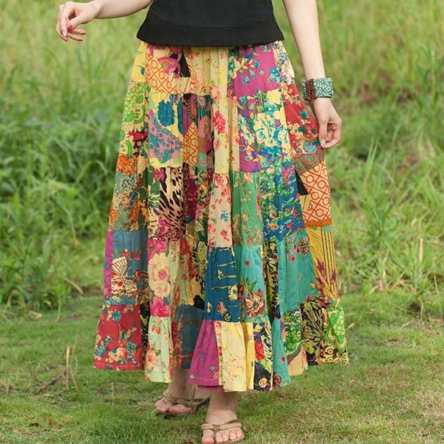 【豊富な国産】vintage ozz on buddha skirt cy スカート
