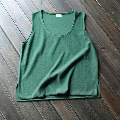 Buddha Trends Tops Dark Green / One Size Always Ready Loose Tank Top