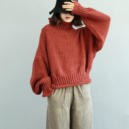 Turtleneck Knit Sweater