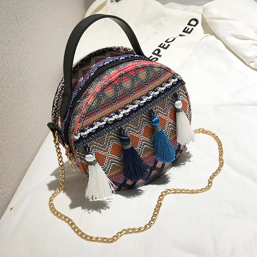 Buddha Trends Woven Rattan Hippie Bags