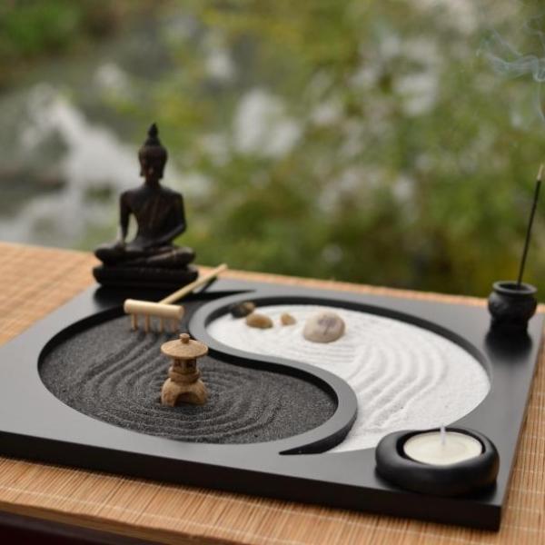 Yin Yang Buddha Deluxe Zen Garden