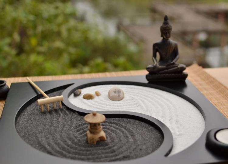 Yin Yang Buddha Deluxe Zen Garden