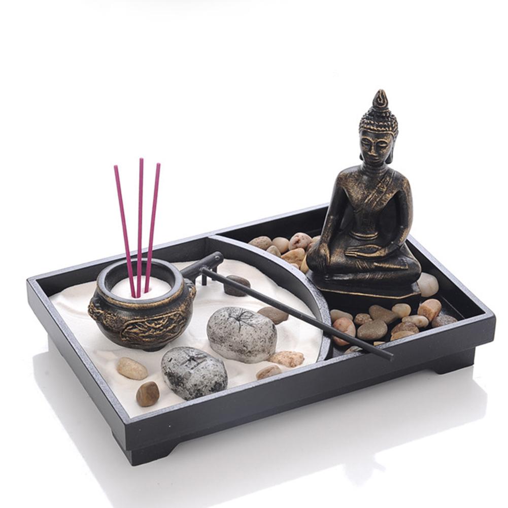 Zen Buddhism Spiritual Mini Zen Garden Kit