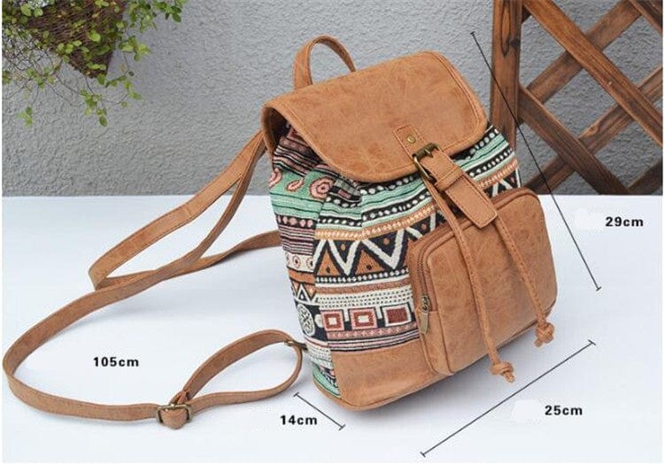 Bohemian backpack online purse