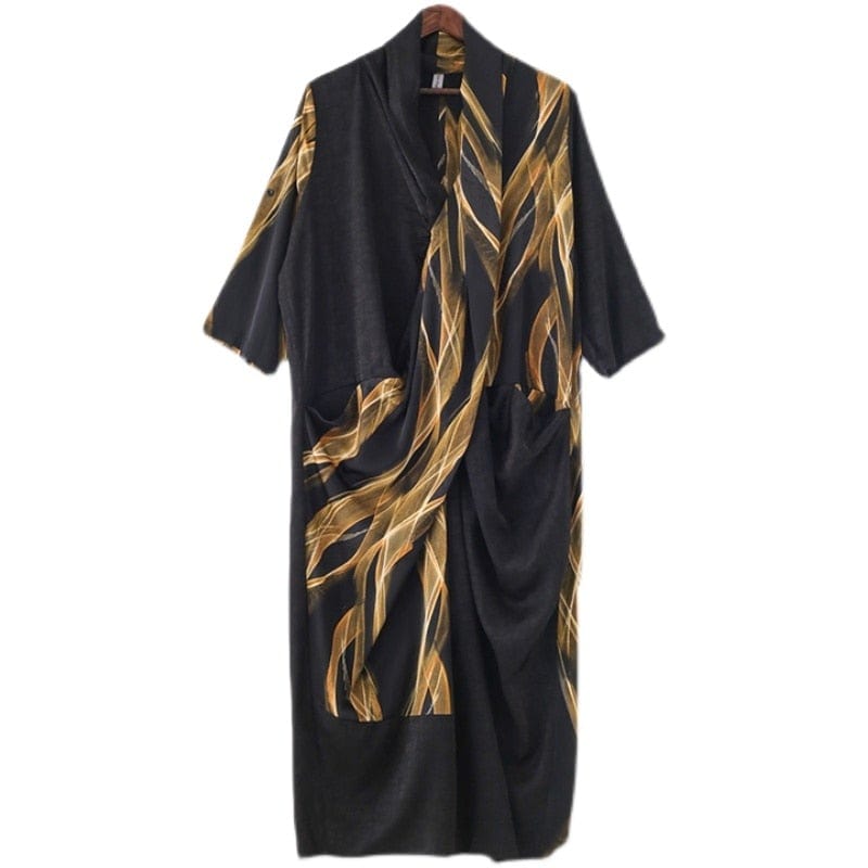 Buddhatrends Dress Rory Irregular Silk Dress