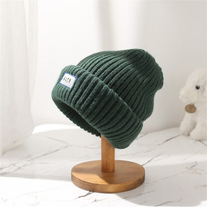 Buddhatrends Green / One Size Loose Big Head Knitted Hat