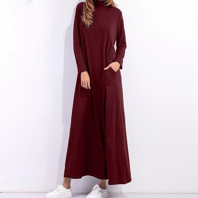 Harper Long Sleeve Maxi Dresses – Buddhatrends