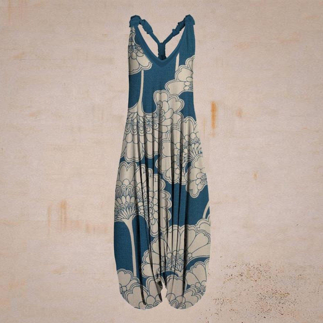 Buddhatrends Overall Indigo Soul Wide Leg Overalls