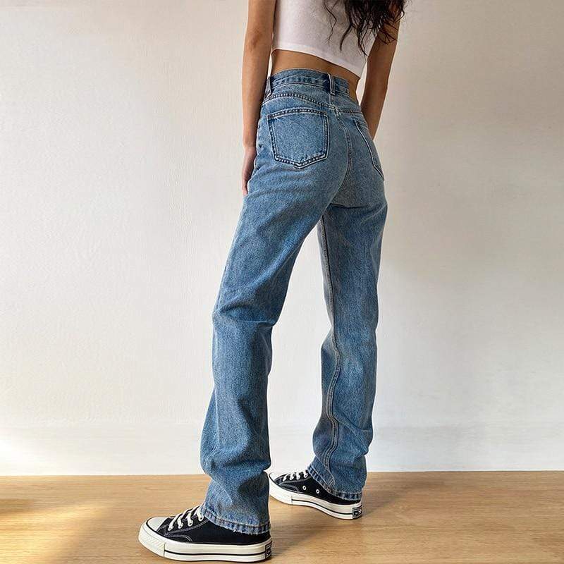 Amira High Waist Boyfriend Jeans – Buddhatrends