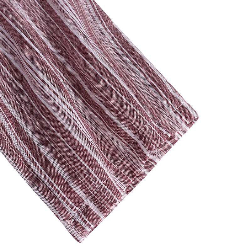 Buddha Trends Dress Striped Oversized Maxi Dress  | Zen