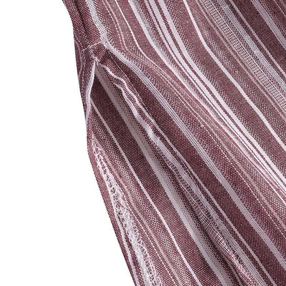 Buddha Trends Dress Striped Oversized Maxi Dress  | Zen