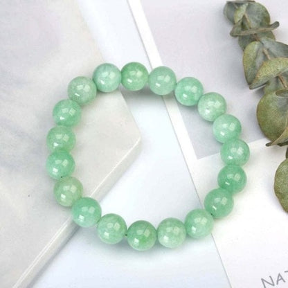 Buddhatrends Temperament Natural Green Jade Bracelet